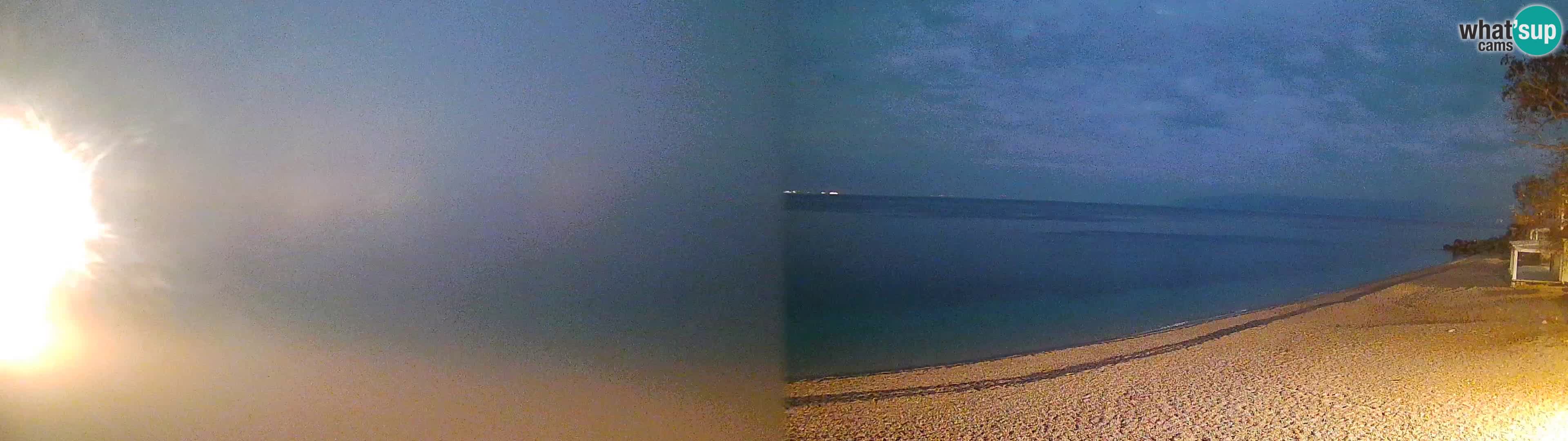 Webcam spiaggia Sv. Ivan | Draga di Moschiena