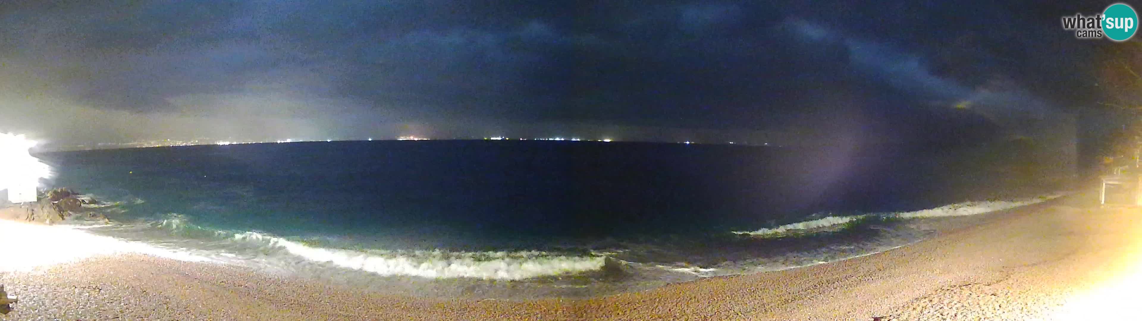 Webcam spiaggia Sv. Ivan | Draga di Moschiena