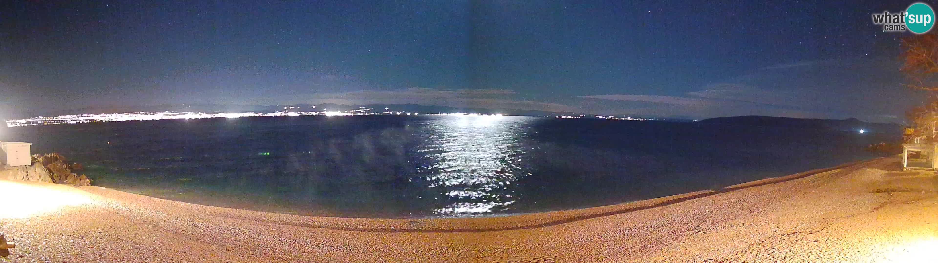 Webcam spiaggia Sv. Ivan | Draga di Moschiena