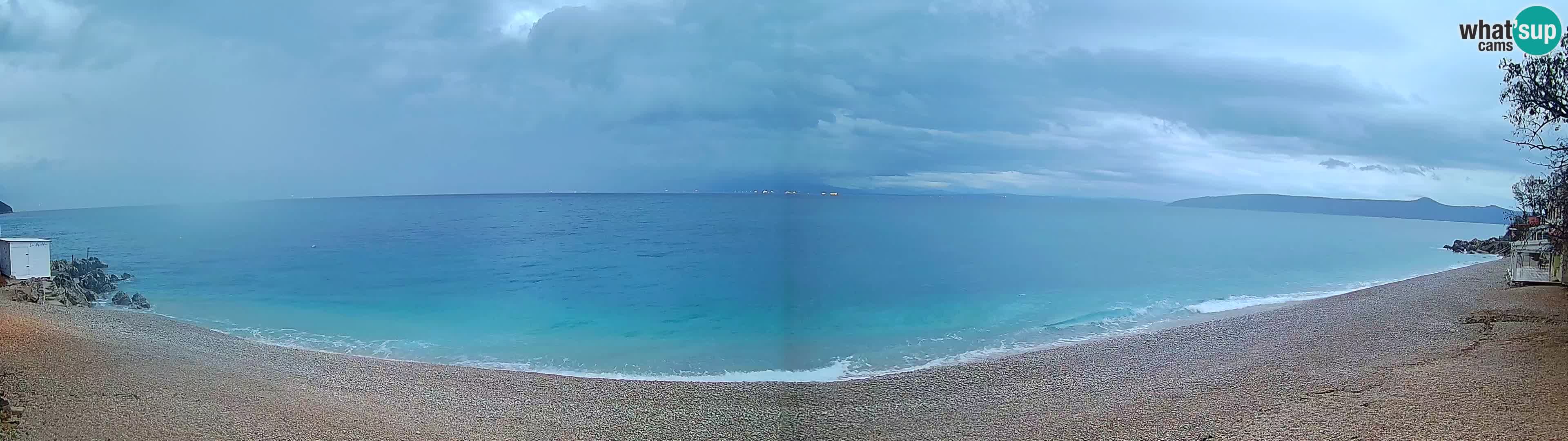 Webcam spiaggia Sv. Ivan | Draga di Moschiena