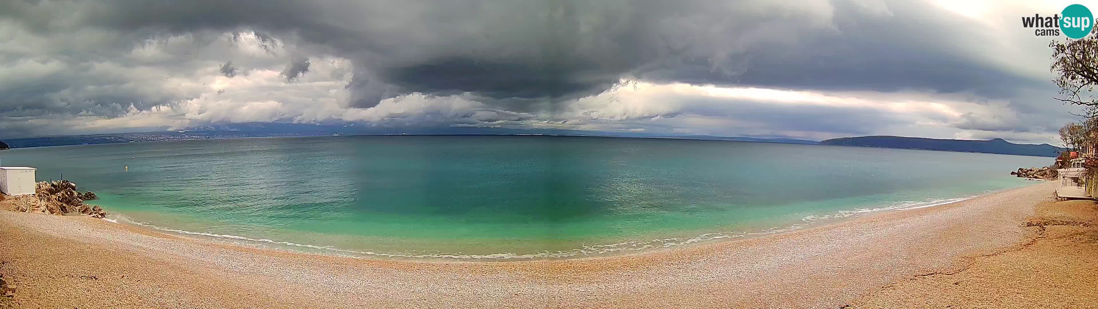 Webcam spiaggia Sv. Ivan | Draga di Moschiena