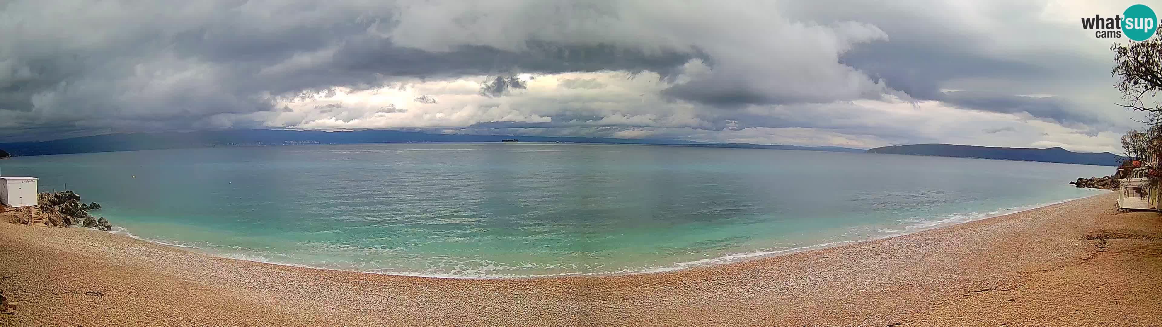 Spletna kamera plaža Sv. Ivan | Mošćenička Draga