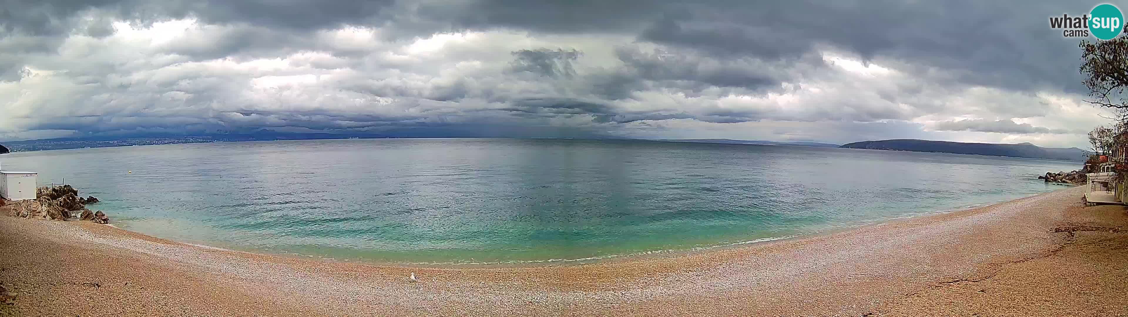 Spletna kamera plaža Sv. Ivan | Mošćenička Draga