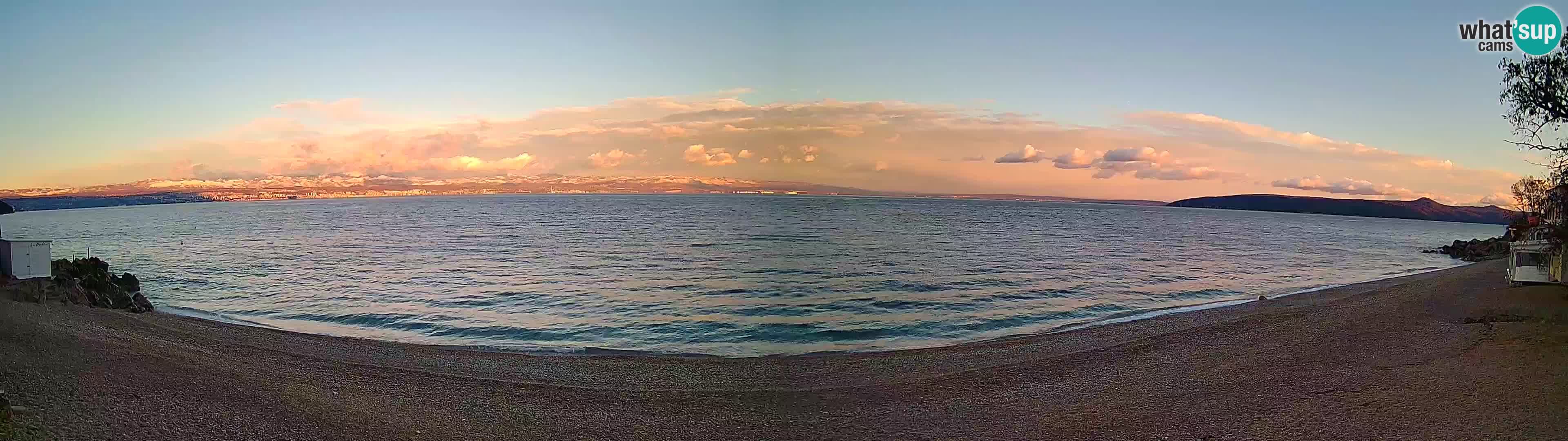 Webcam spiaggia Sv. Ivan | Draga di Moschiena