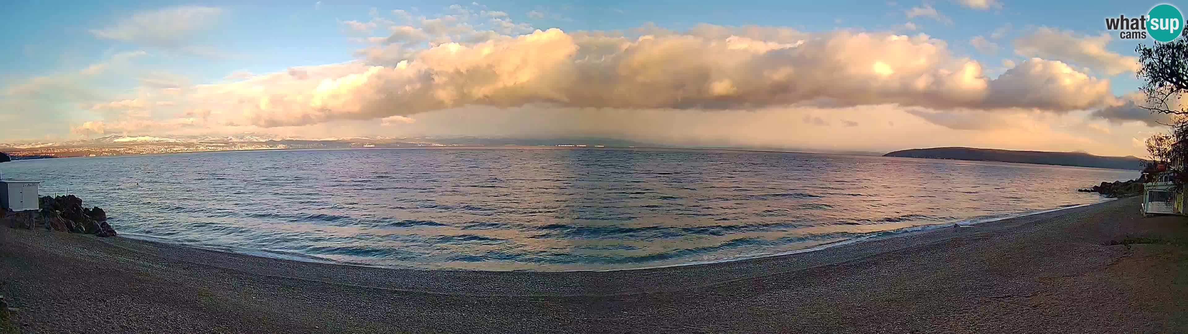 Spletna kamera plaža Sv. Ivan | Mošćenička Draga