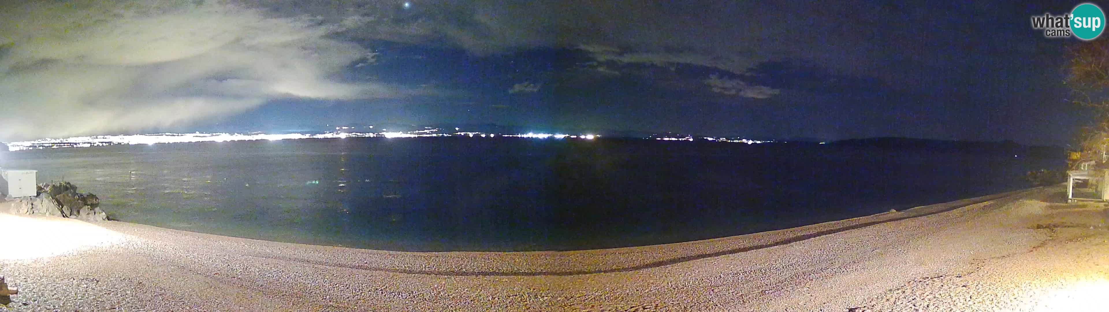 Webcam spiaggia Sv. Ivan | Draga di Moschiena