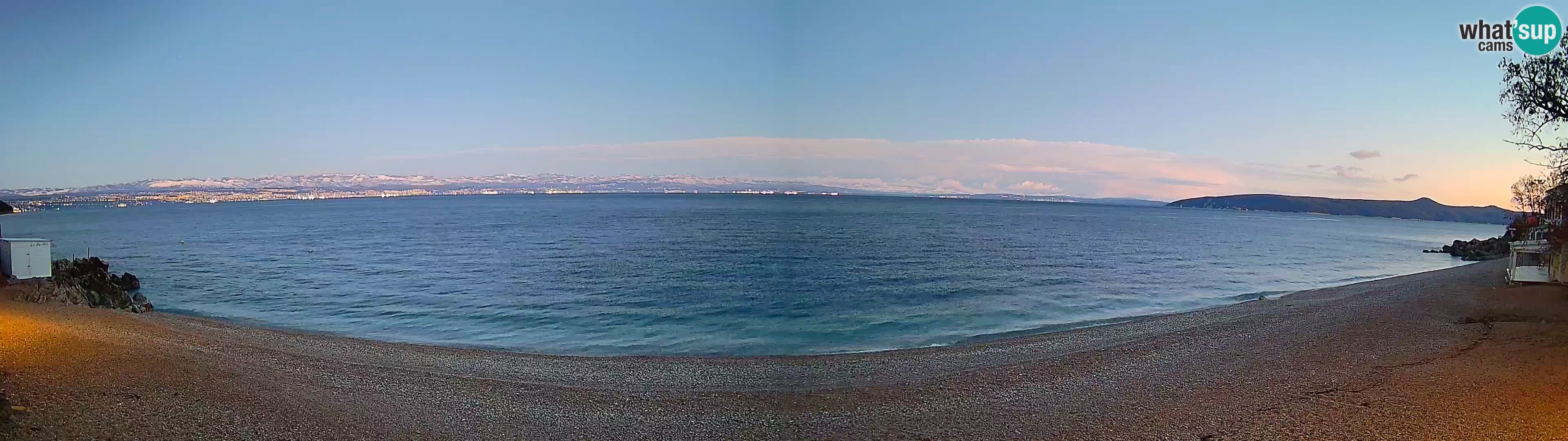 Webcam playa Sv. Ivan | Mošćenička Draga