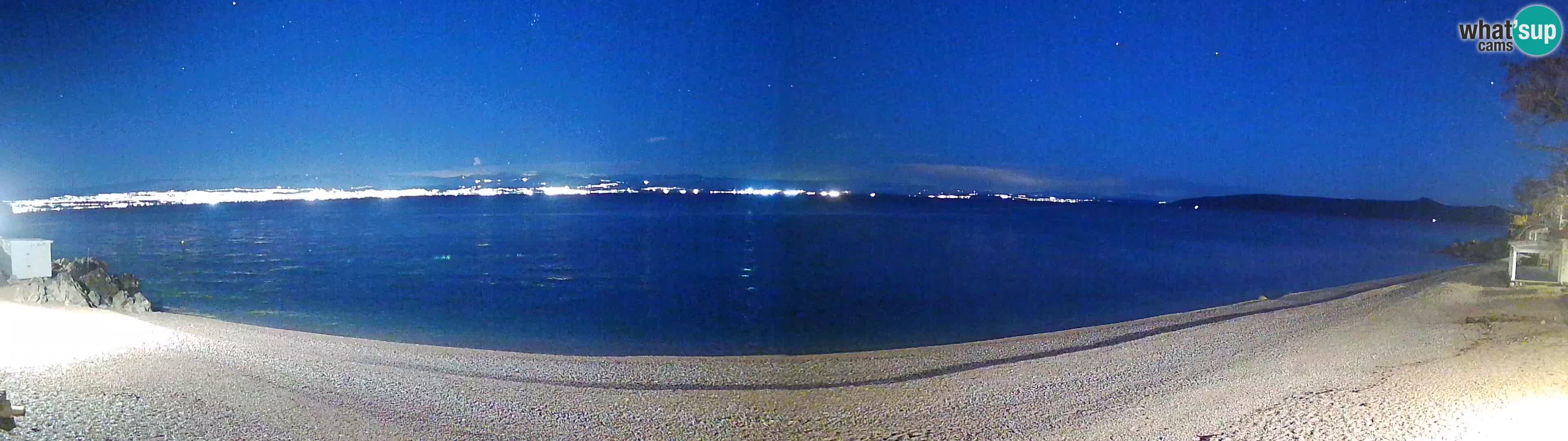 Webcam spiaggia Sv. Ivan | Draga di Moschiena