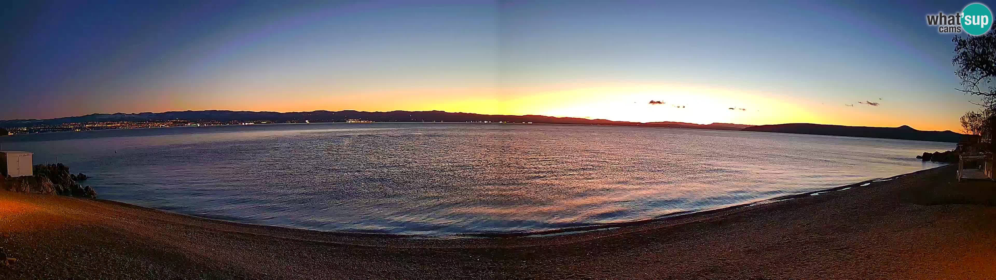 Webcam spiaggia Sv. Ivan | Draga di Moschiena