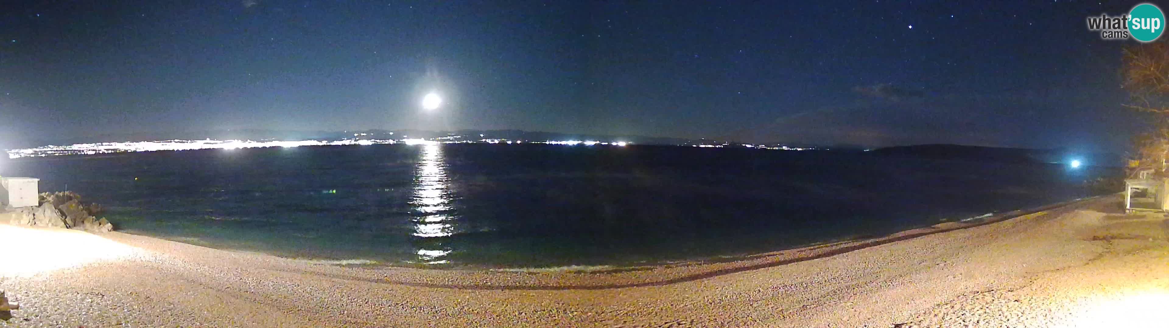 Webcam spiaggia Sv. Ivan | Draga di Moschiena