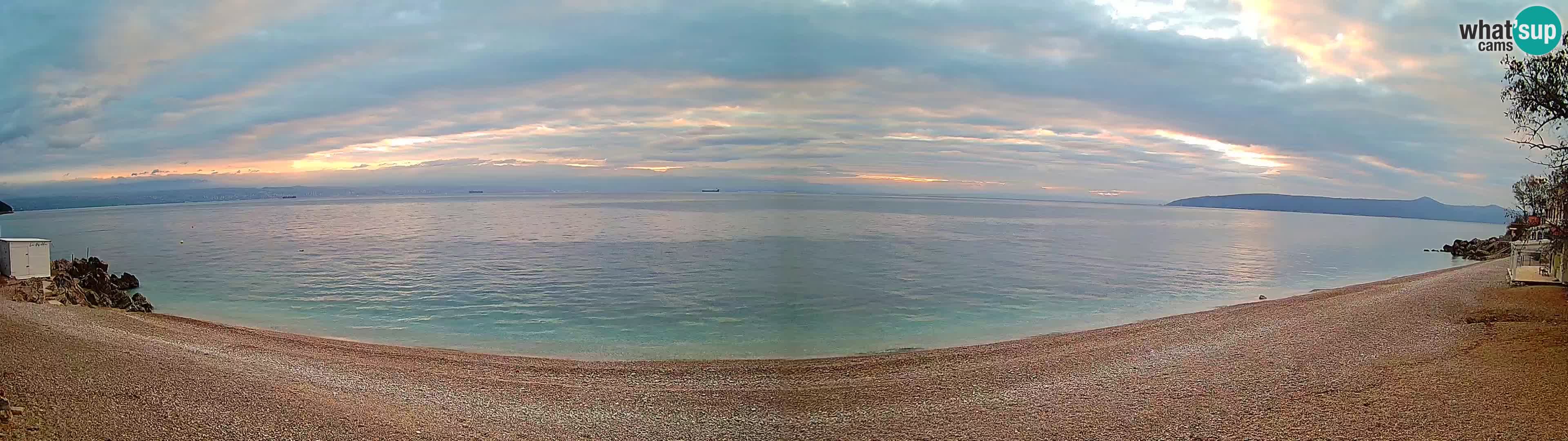 Spletna kamera plaža Sv. Ivan | Mošćenička Draga