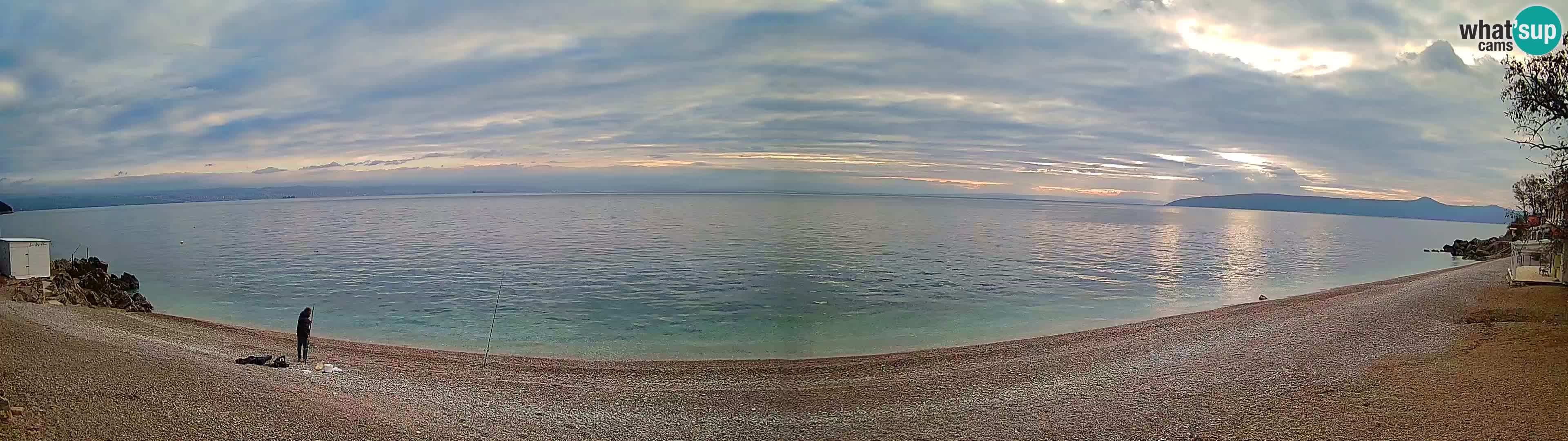 Webcam playa Sv. Ivan | Mošćenička Draga