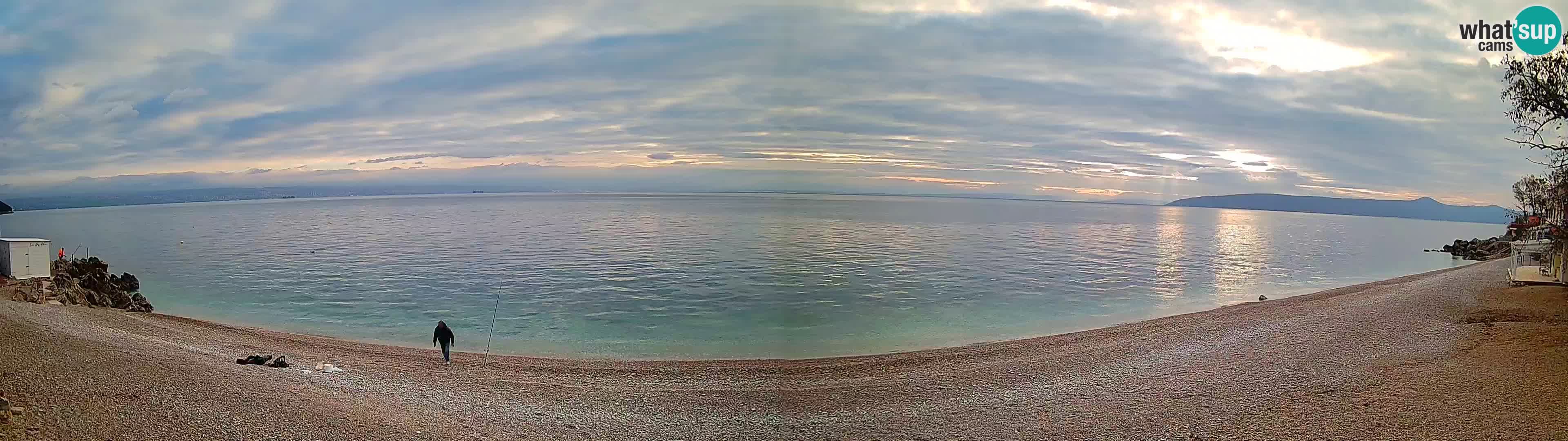 Webcam spiaggia Sv. Ivan | Draga di Moschiena