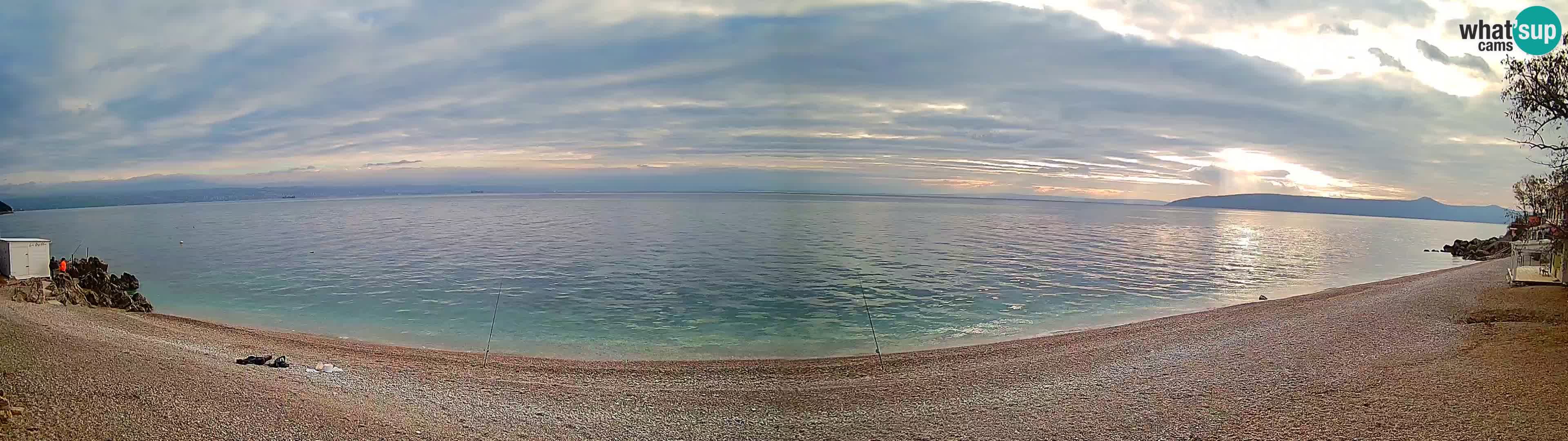 Webcam spiaggia Sv. Ivan | Draga di Moschiena