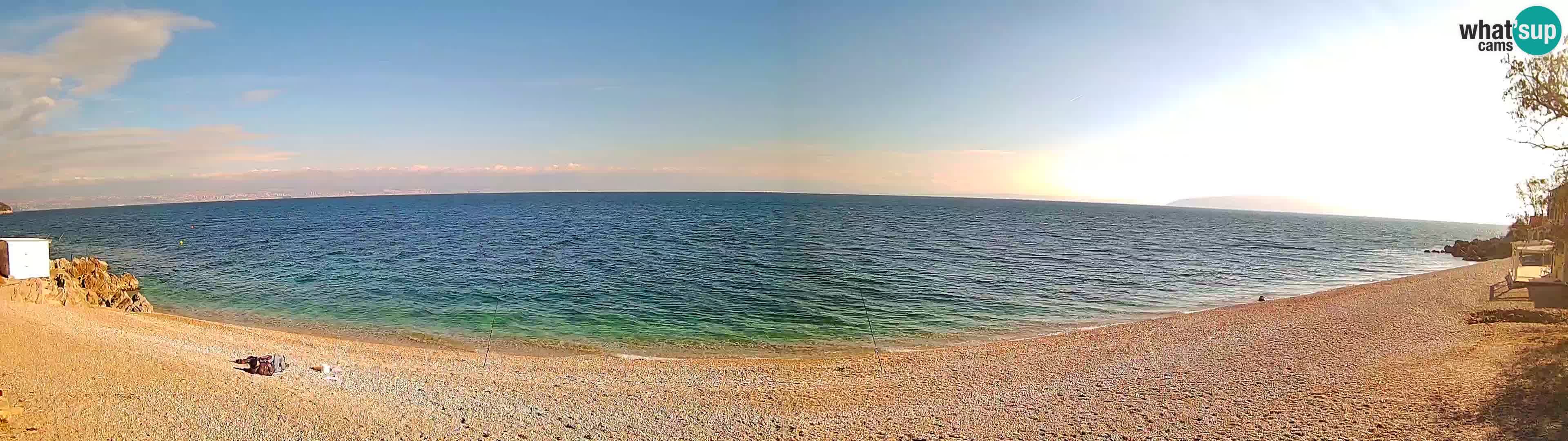 Webcam spiaggia Sv. Ivan | Draga di Moschiena