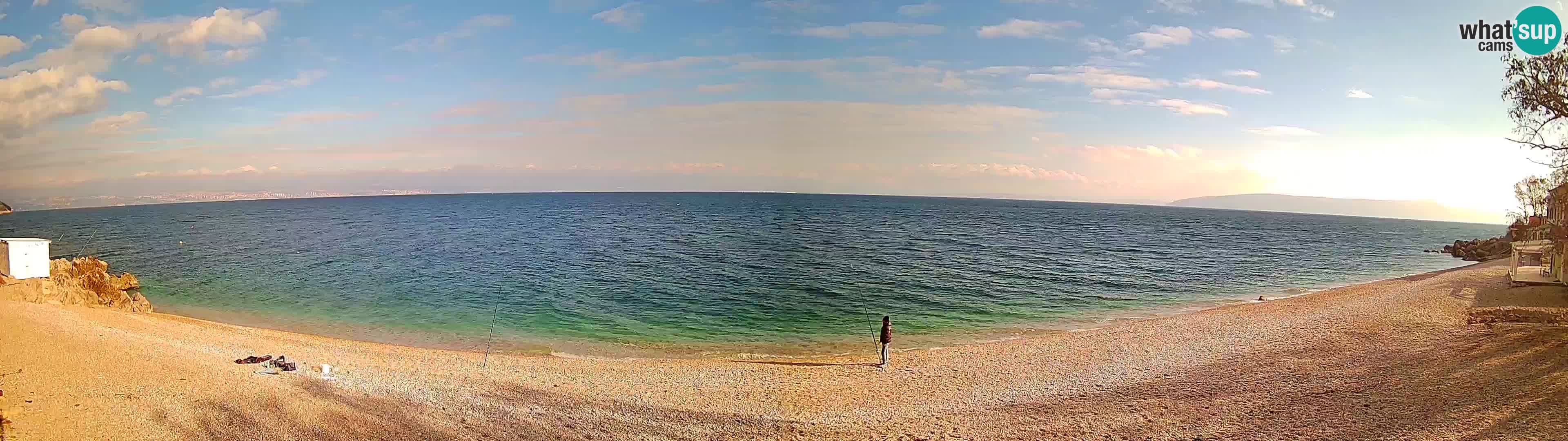 Webcam playa Sv. Ivan | Mošćenička Draga