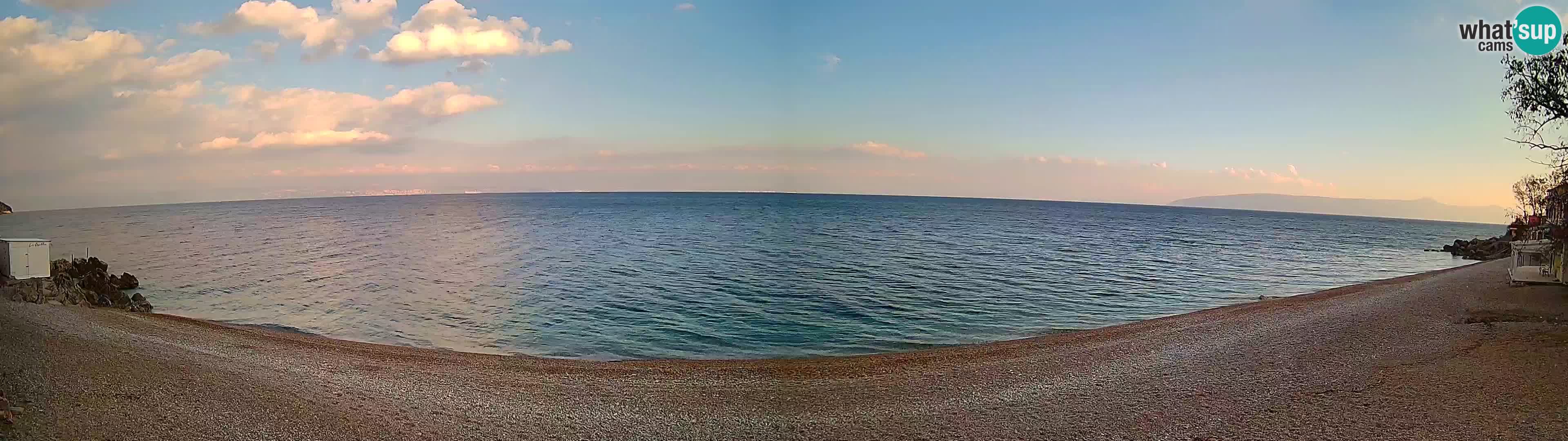 Webcam spiaggia Sv. Ivan | Draga di Moschiena