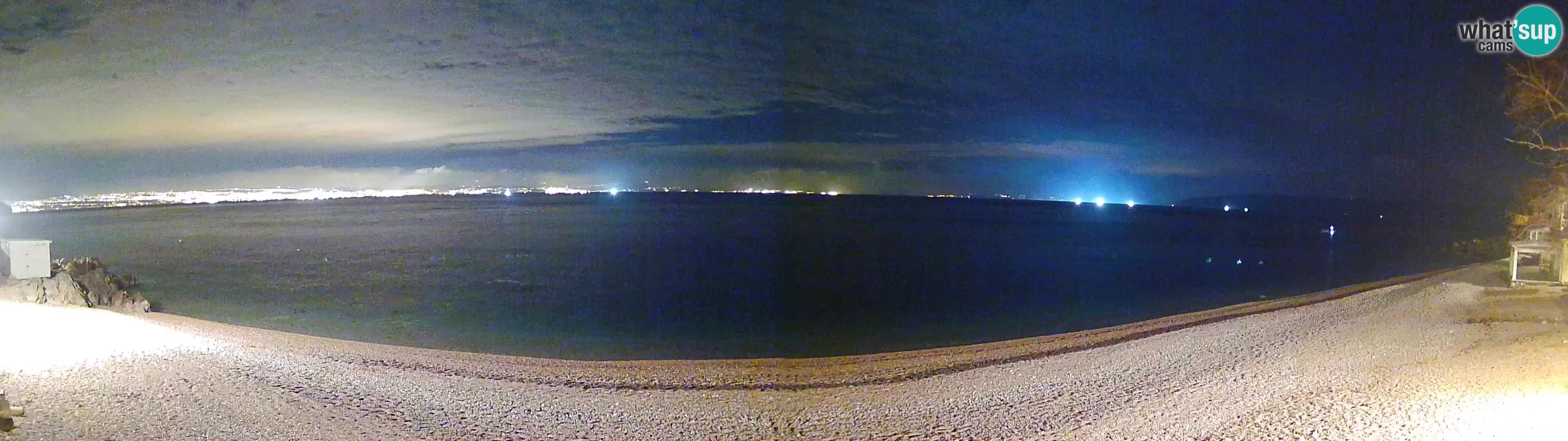 Webcam spiaggia Sv. Ivan | Draga di Moschiena