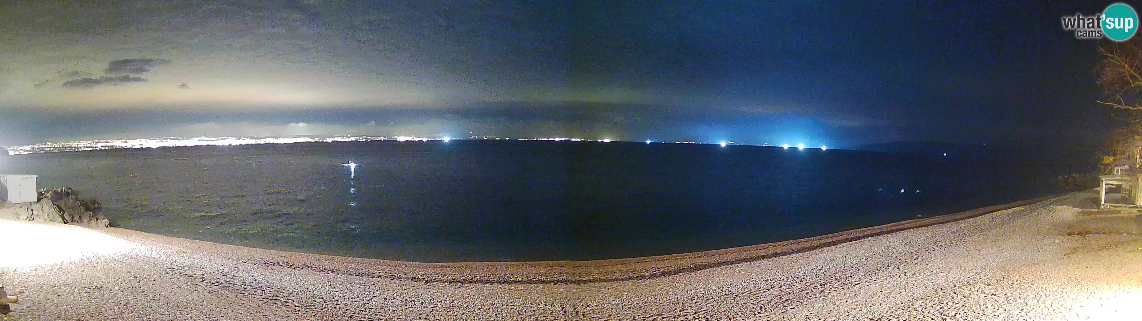 Webcam spiaggia Sv. Ivan | Draga di Moschiena