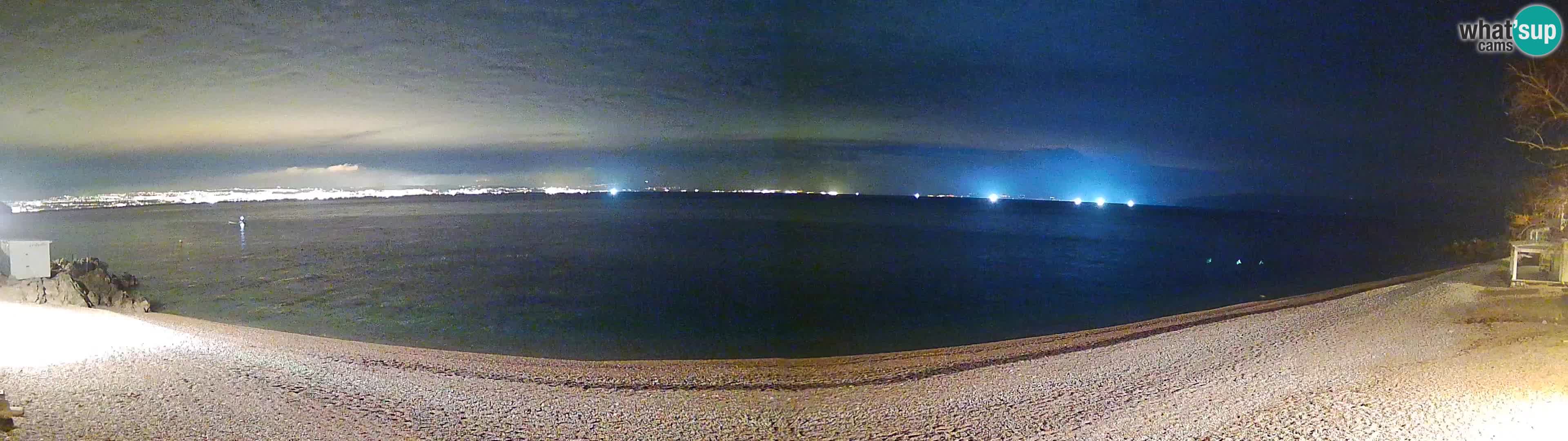 Webcam spiaggia Sv. Ivan | Draga di Moschiena