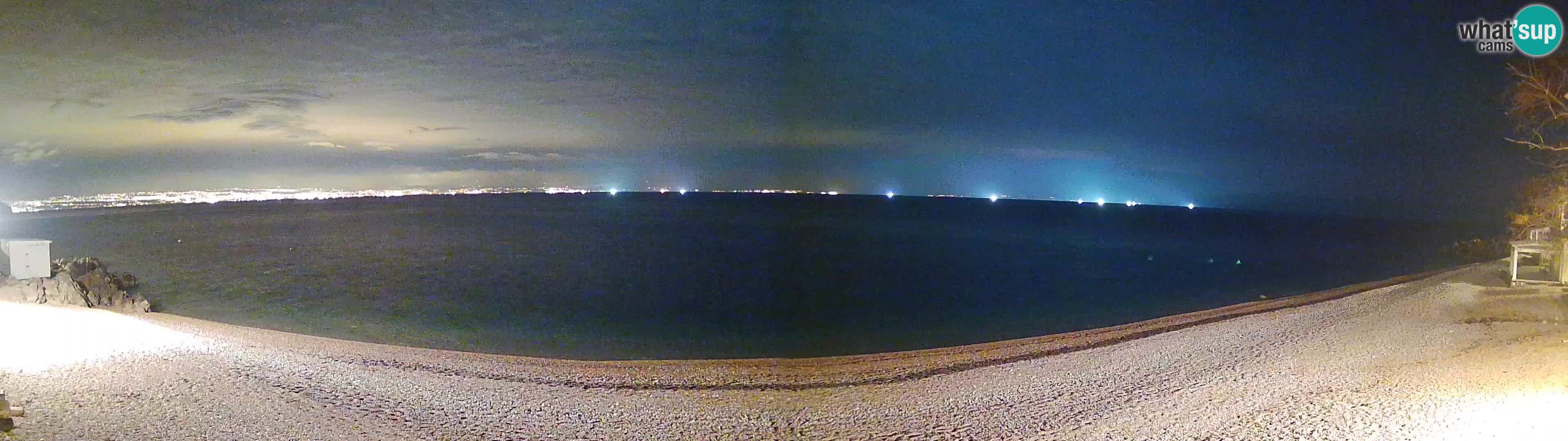 Webcam spiaggia Sv. Ivan | Draga di Moschiena