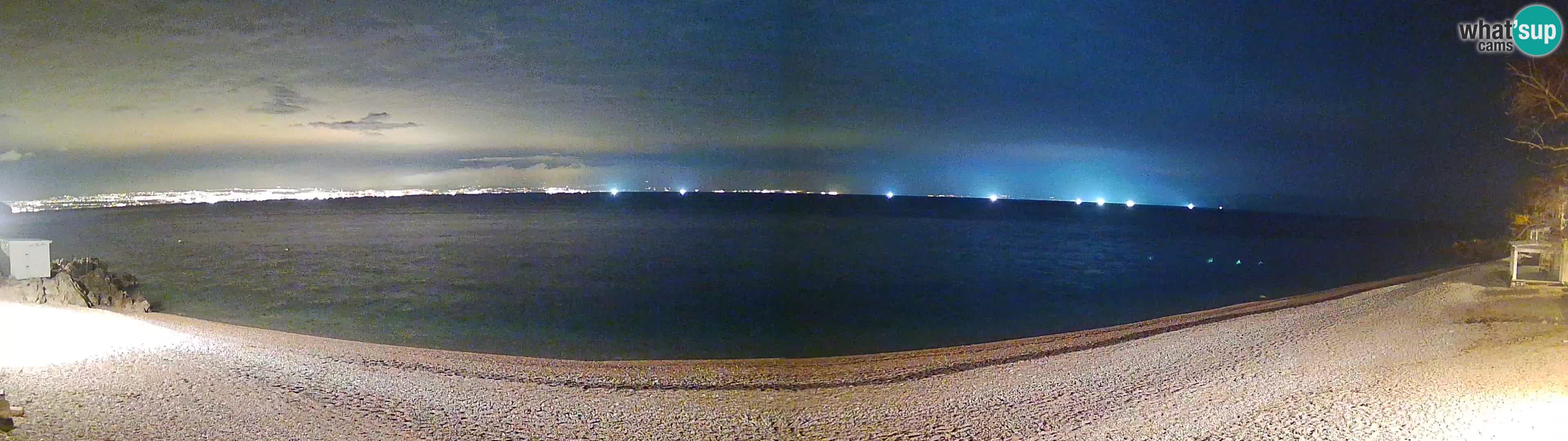 Webcam spiaggia Sv. Ivan | Draga di Moschiena