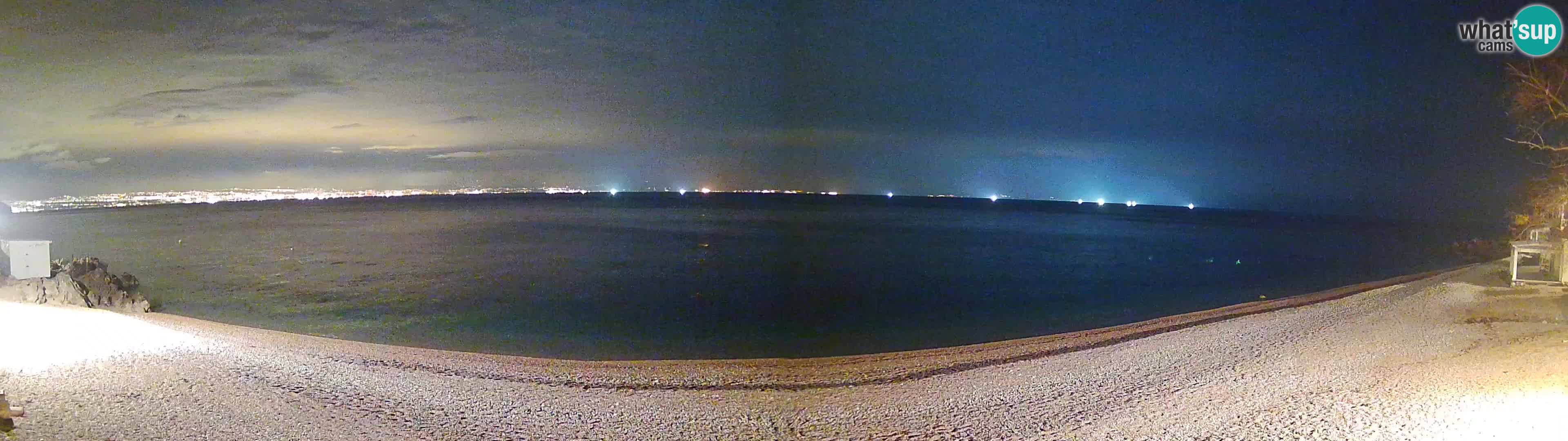 Webcam spiaggia Sv. Ivan | Draga di Moschiena