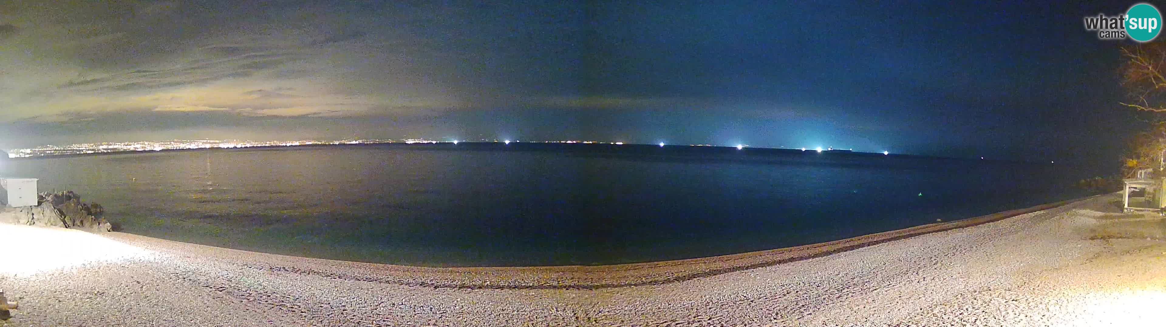 Webcam spiaggia Sv. Ivan | Draga di Moschiena