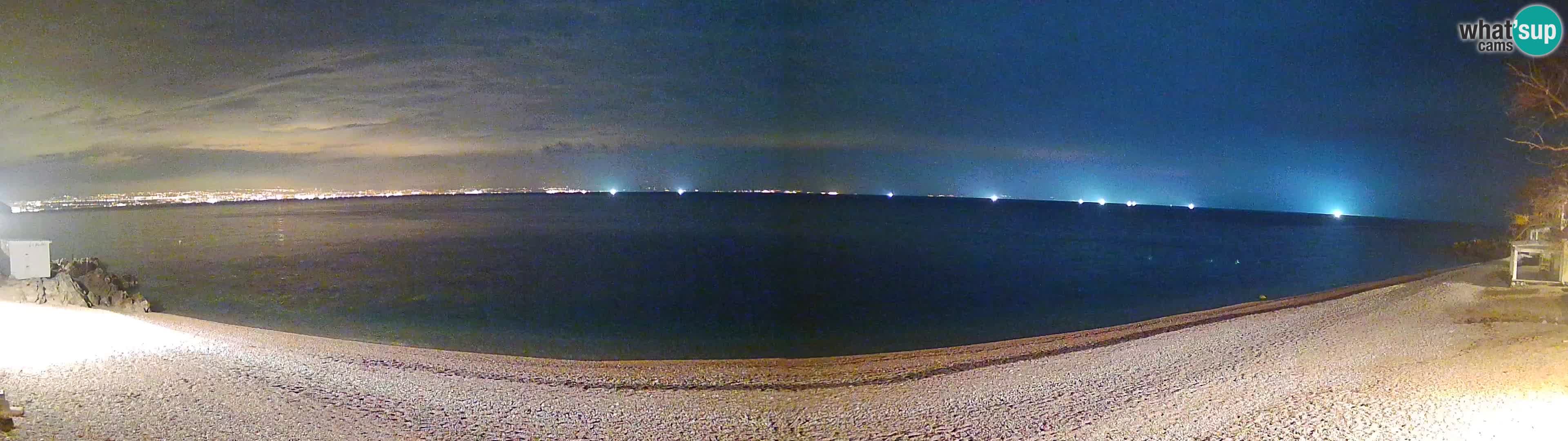 Webcam spiaggia Sv. Ivan | Draga di Moschiena