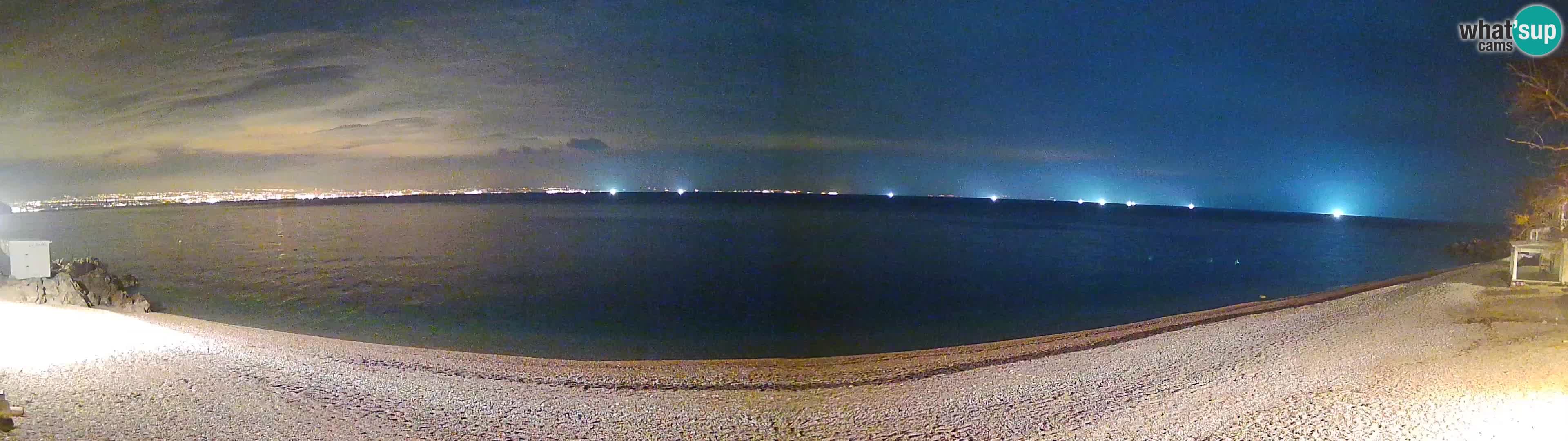 Webcam spiaggia Sv. Ivan | Draga di Moschiena