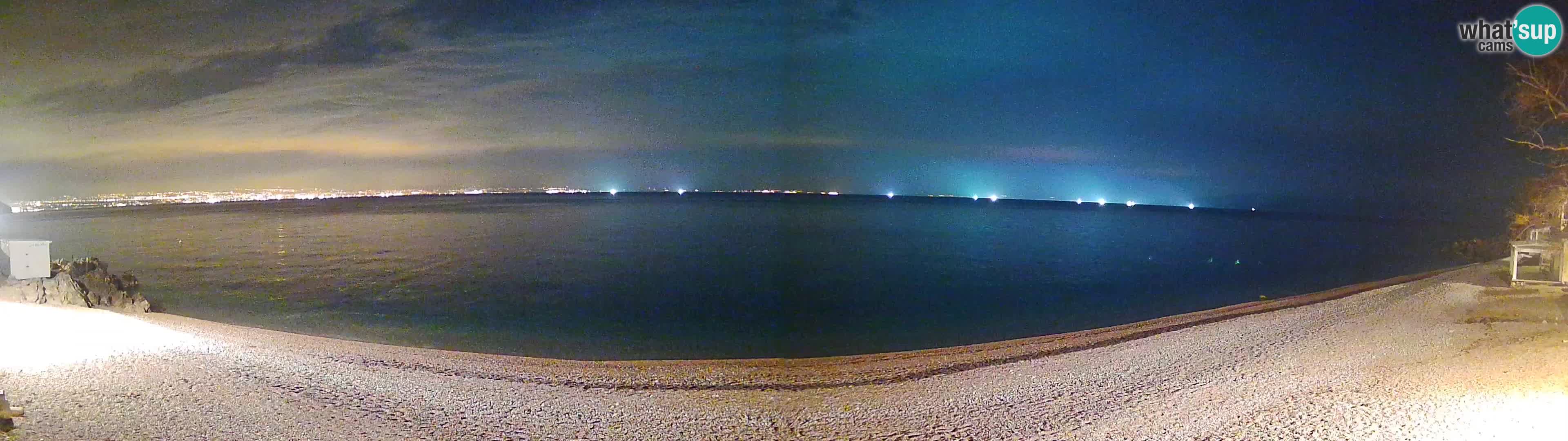 Webcam spiaggia Sv. Ivan | Draga di Moschiena