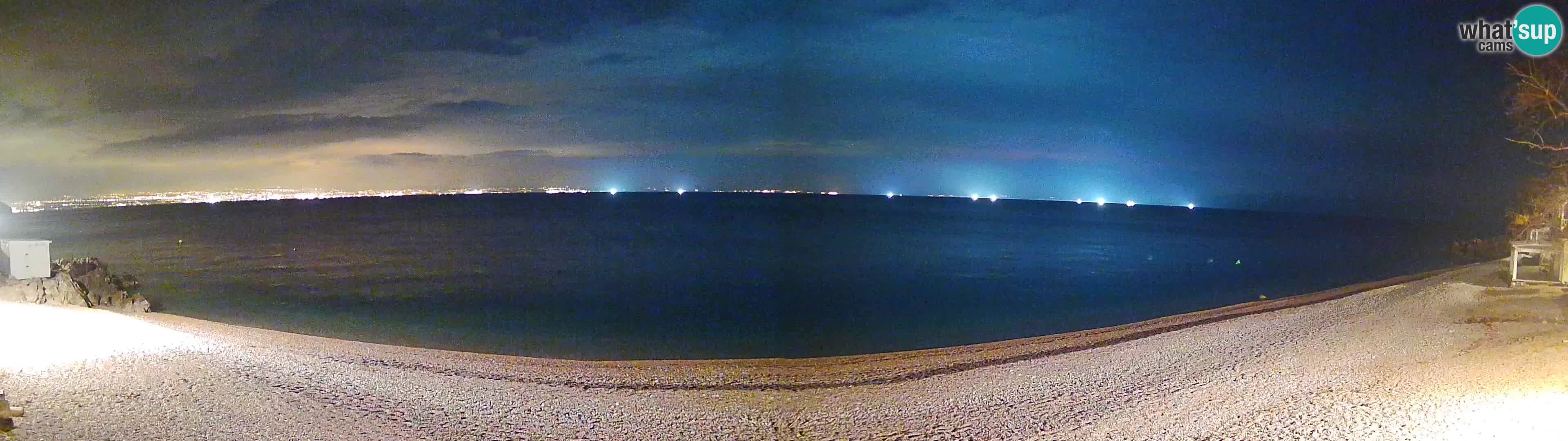 Webcam spiaggia Sv. Ivan | Draga di Moschiena