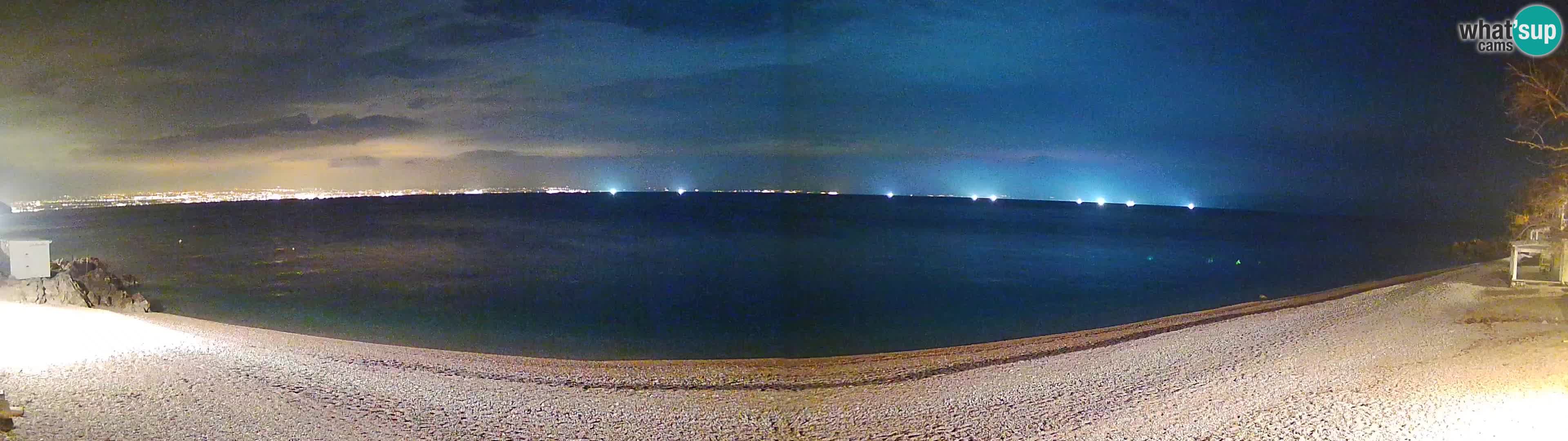 Webcam spiaggia Sv. Ivan | Draga di Moschiena