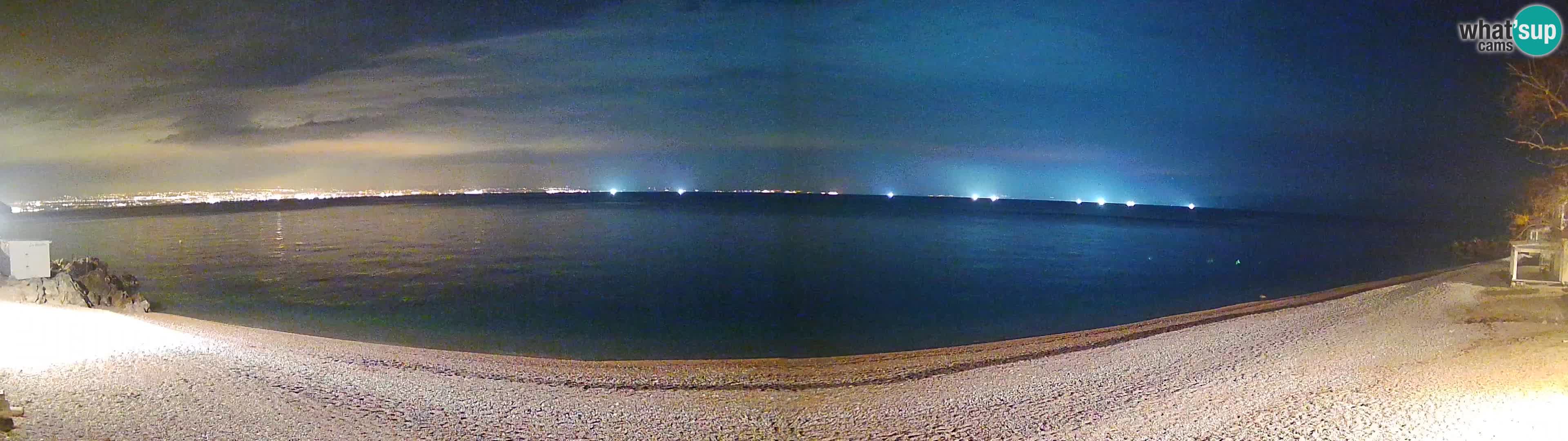 Webcam spiaggia Sv. Ivan | Draga di Moschiena