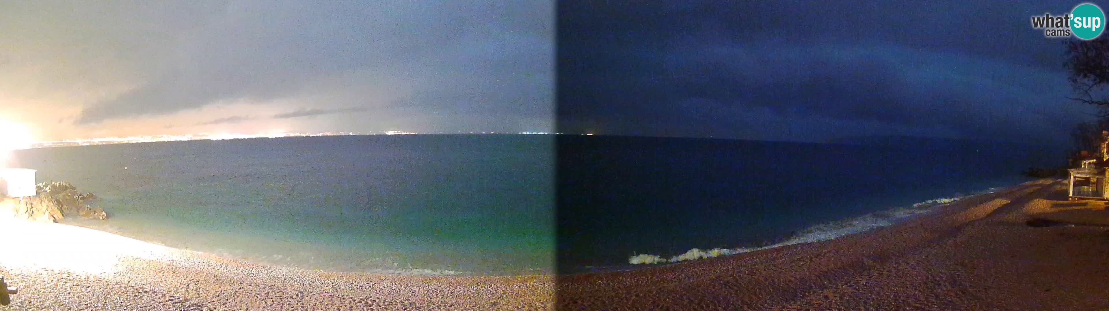 Webcam spiaggia Sv. Ivan | Draga di Moschiena