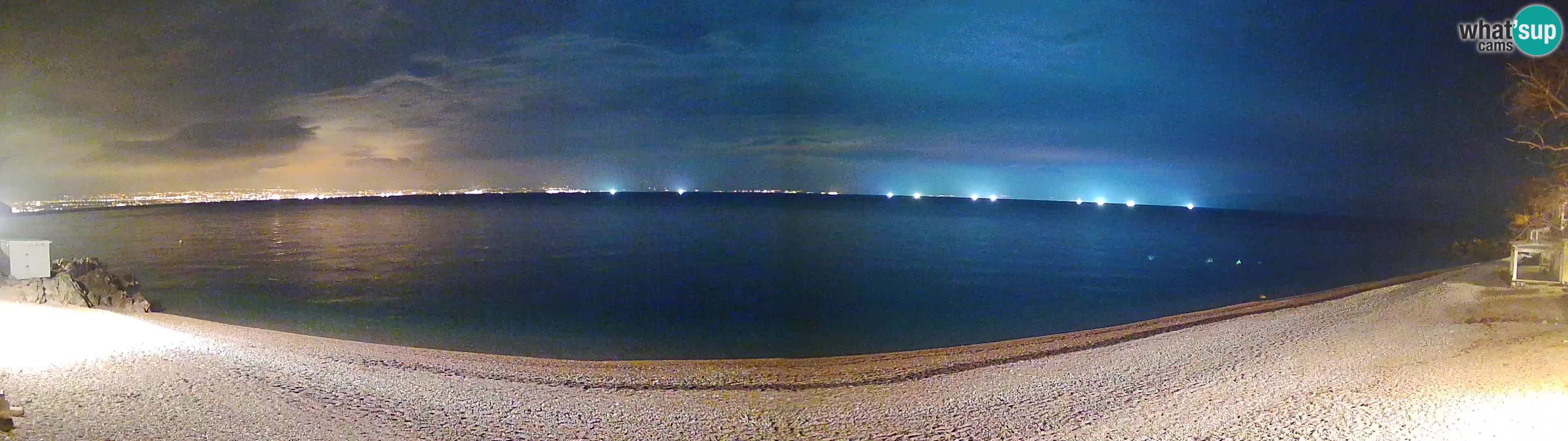 Webcam spiaggia Sv. Ivan | Draga di Moschiena