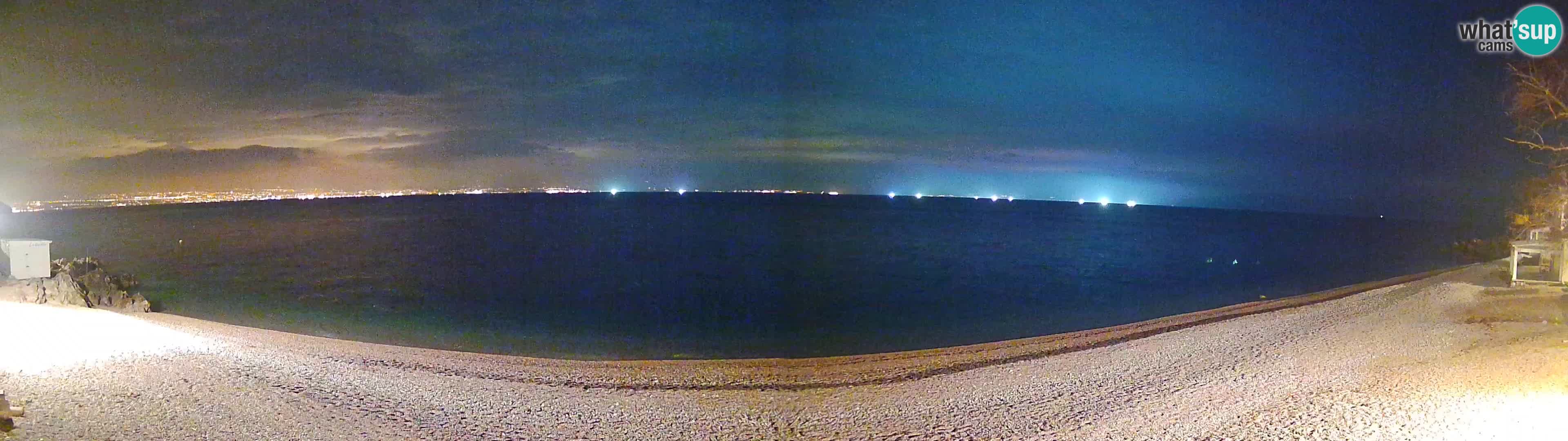 Webcam spiaggia Sv. Ivan | Draga di Moschiena