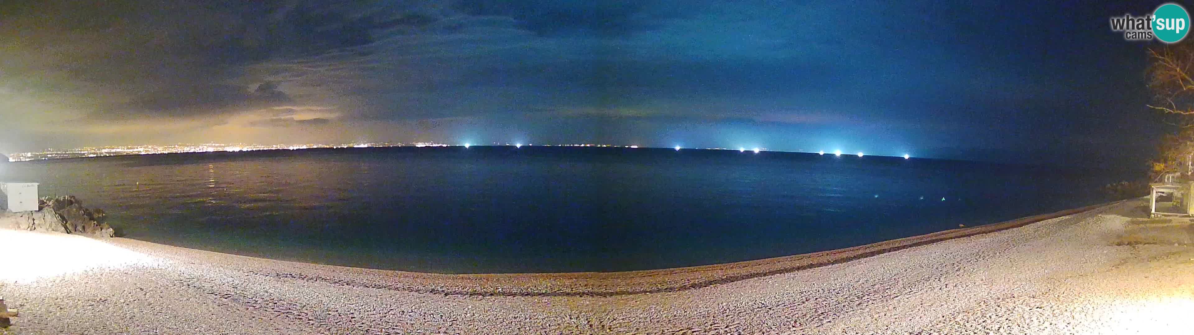 Webcam spiaggia Sv. Ivan | Draga di Moschiena