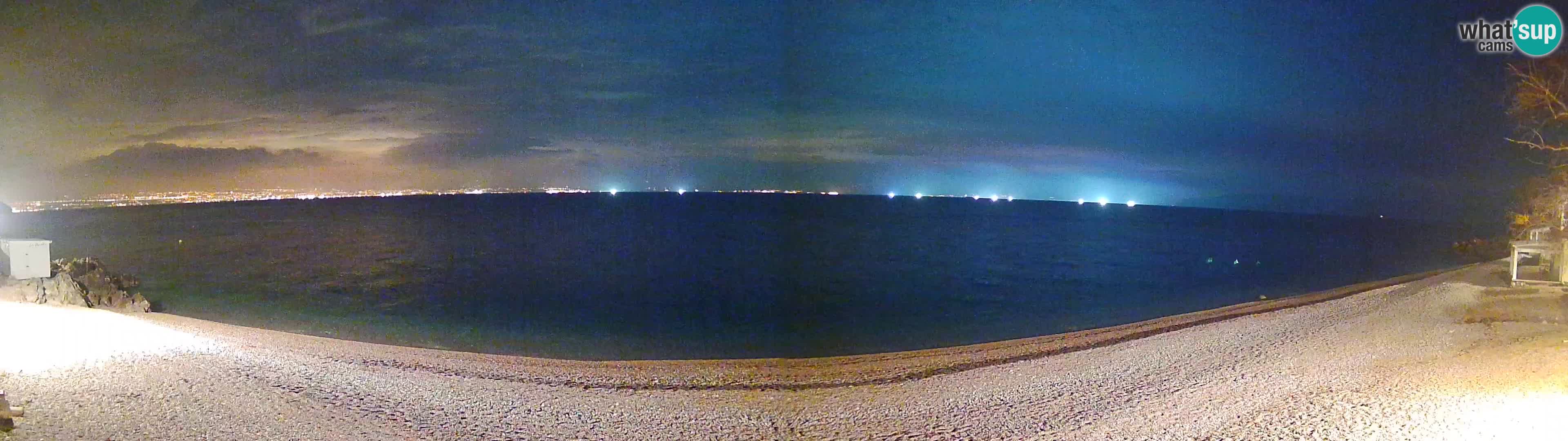 Webcam spiaggia Sv. Ivan | Draga di Moschiena