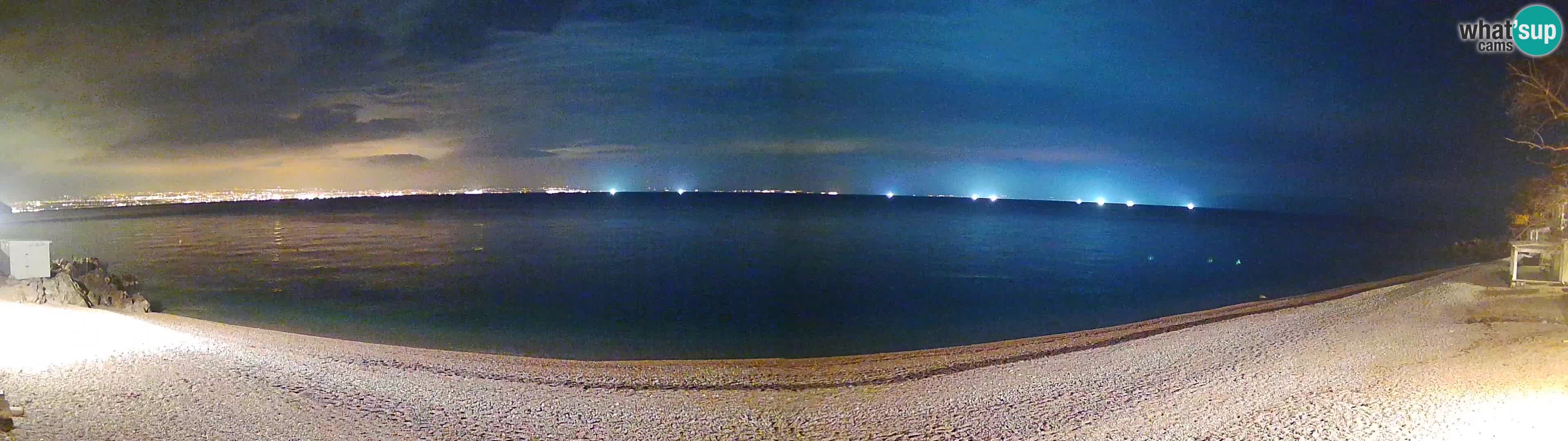 Webcam spiaggia Sv. Ivan | Draga di Moschiena