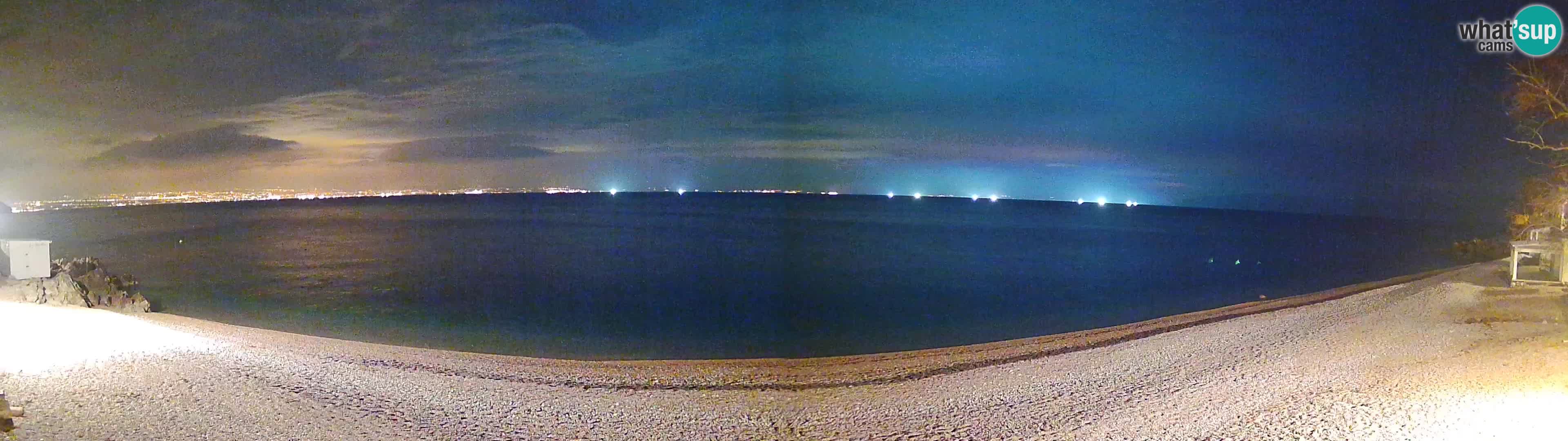 Webcam spiaggia Sv. Ivan | Draga di Moschiena