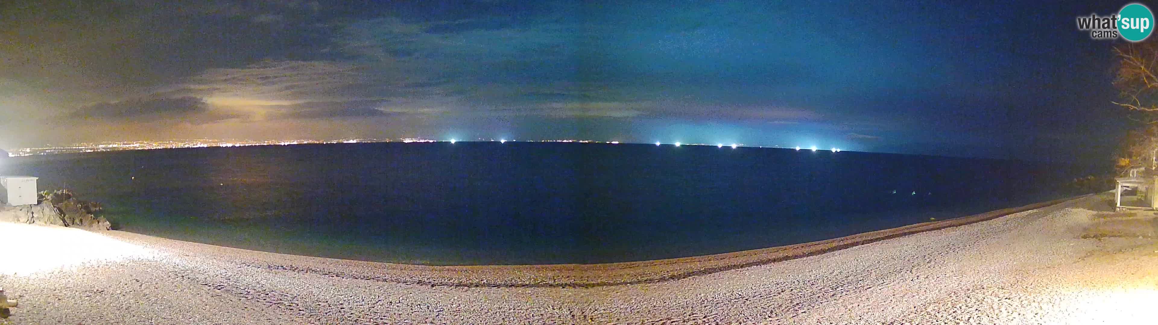 Webcam spiaggia Sv. Ivan | Draga di Moschiena