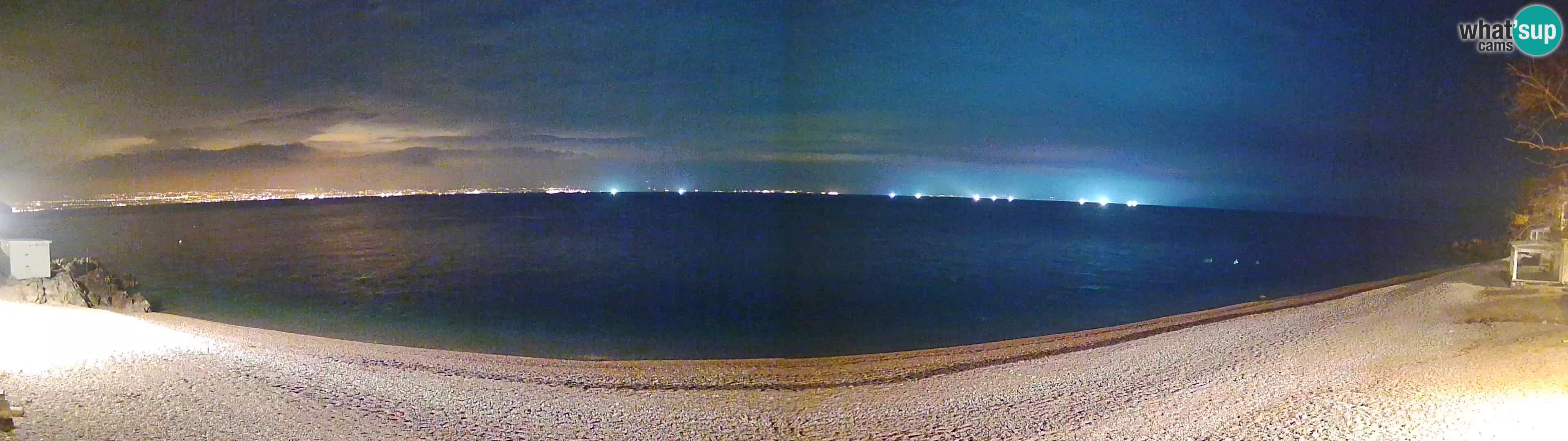 Webcam spiaggia Sv. Ivan | Draga di Moschiena