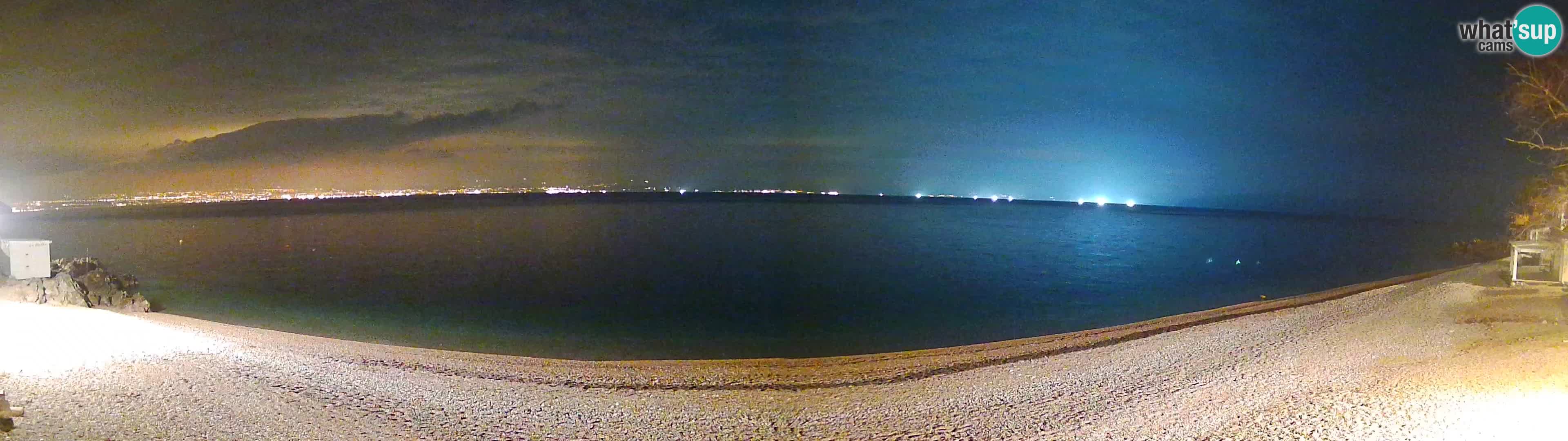 Webcam spiaggia Sv. Ivan | Draga di Moschiena