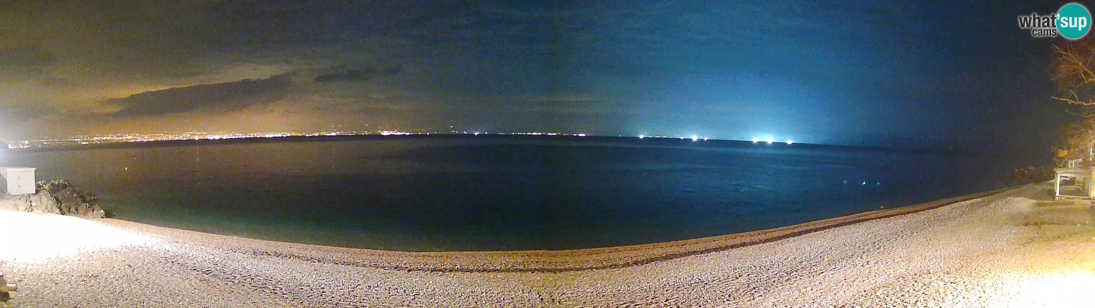 Webcam spiaggia Sv. Ivan | Draga di Moschiena