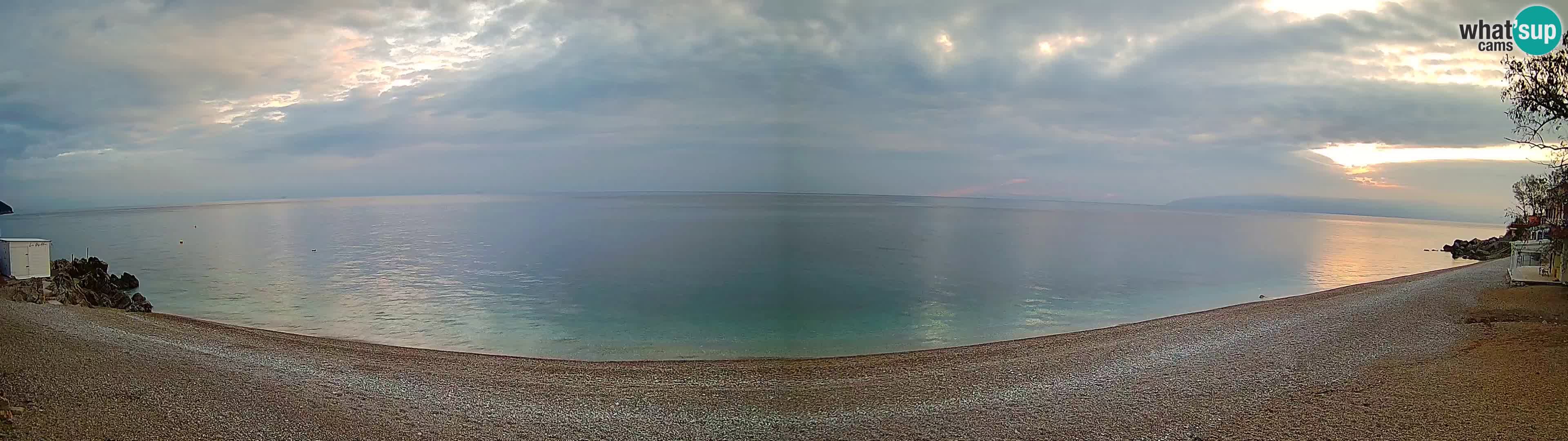 Webcam spiaggia Sv. Ivan | Draga di Moschiena