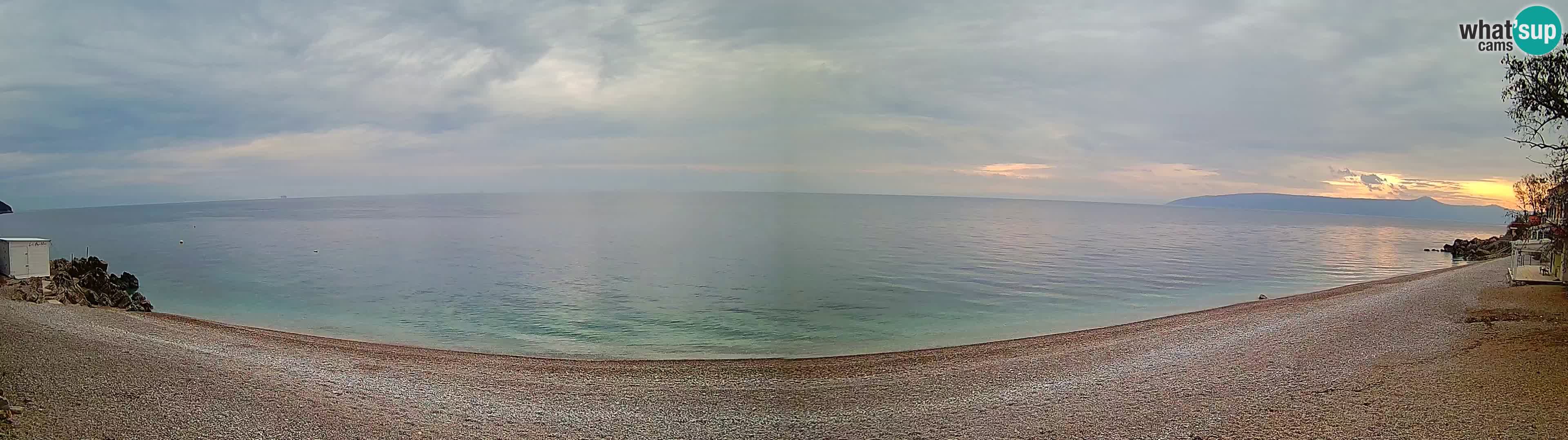 Webcam spiaggia Sv. Ivan | Draga di Moschiena