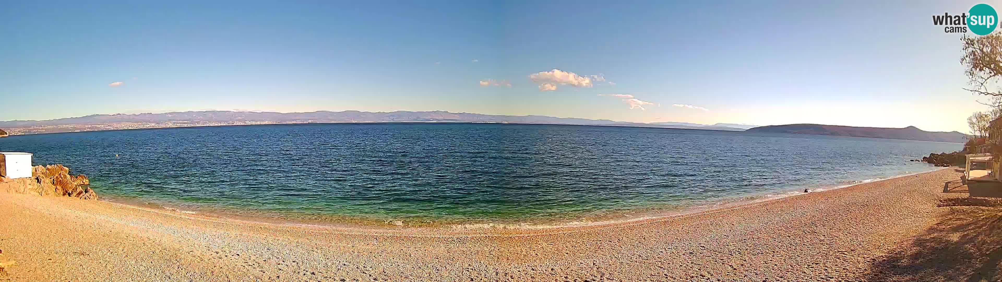 Spletna kamera plaža Sv. Ivan | Mošćenička Draga