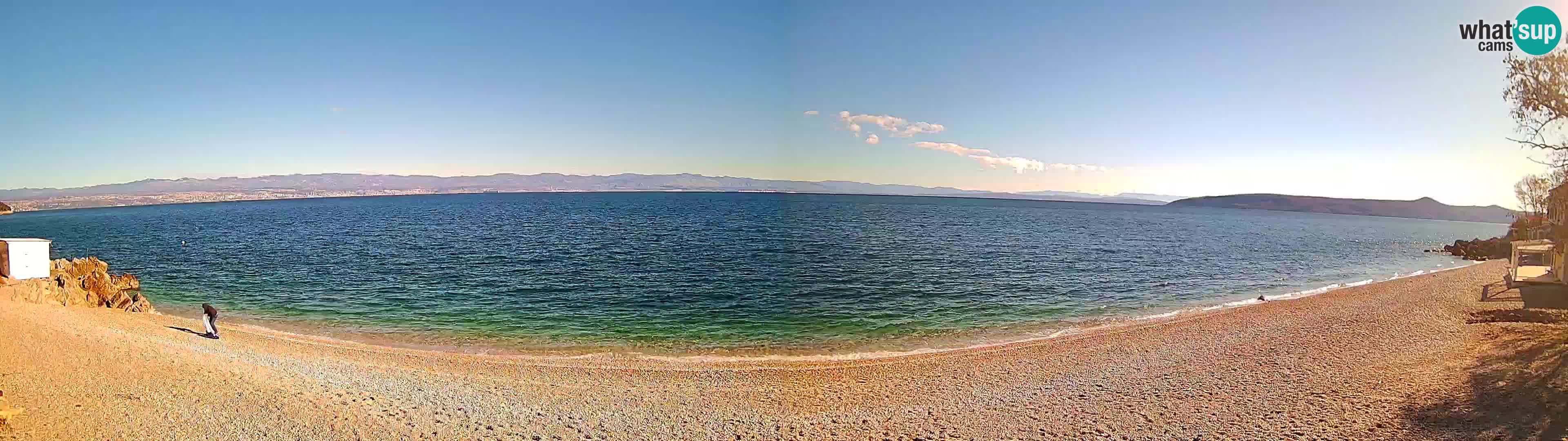 Webcam Sv. Ivan Strand | Mošćenička Draga