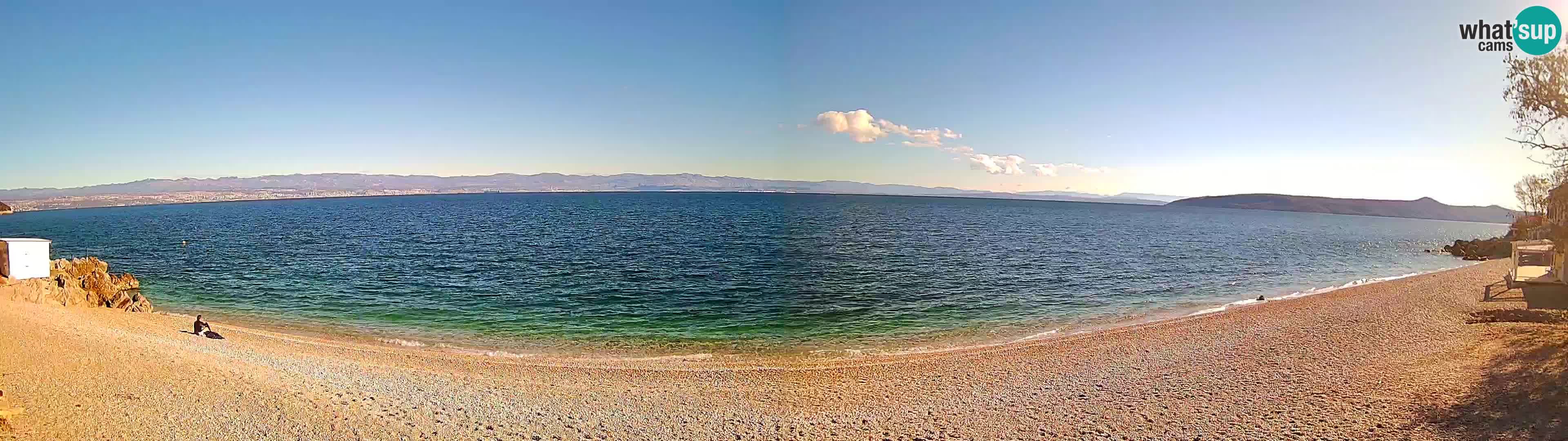 Spletna kamera plaža Sv. Ivan | Mošćenička Draga